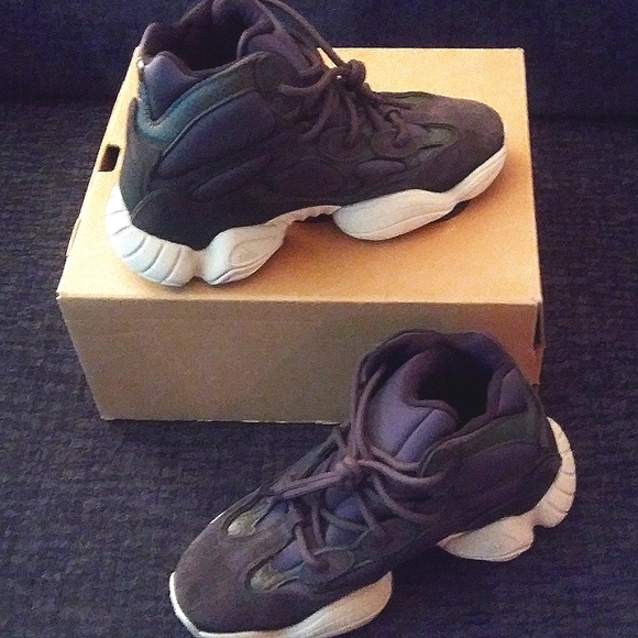 Men's adidas Yeezy 500 High Slate FW4968 Excellent - Picture 7 of 13